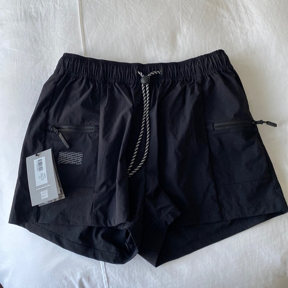 Bearded Goat Pants - Bearded Goat Summit Hiking Short, Size L, Black